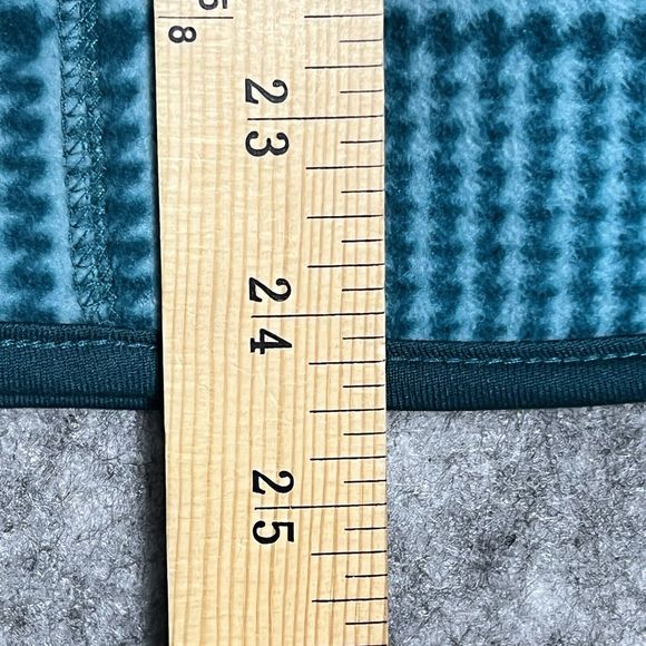 Studio Works Sport Vest Women's M Reversible Full Zip Houndstooth Plaid Blue - Picture 10 of 17